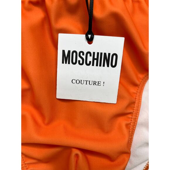 5-3 MOSCHINO NWT Men's Speedo Pumpkin Holidays M US32/EU48 - Picture 8 of 9